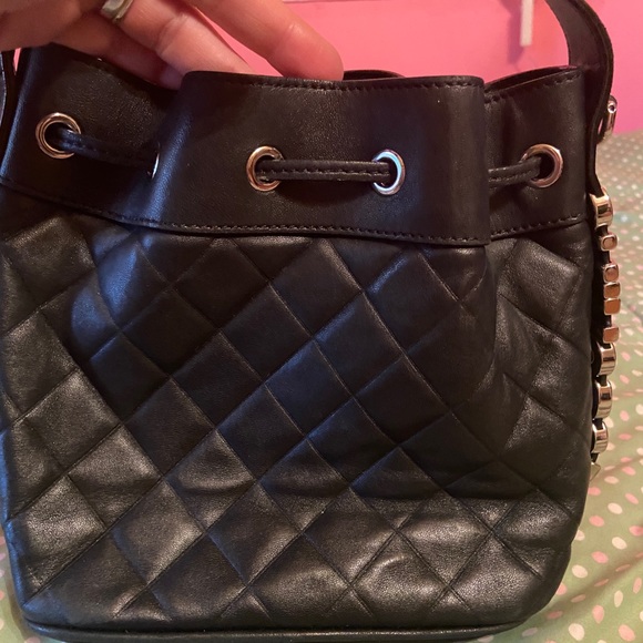 Moschino Leather Bucket Bag - Picture 9 of 16